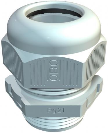 Cable gland, PG thread, light grey  |  | Pg 16 | no | Light grey; RAL 7035