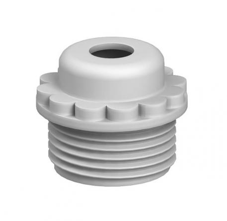 Screw-in nipple, metric thread, with opening M12