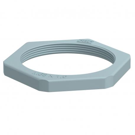 Locknut, metric thread, silver grey 83 | 8 | M63_x_1,5 | 75