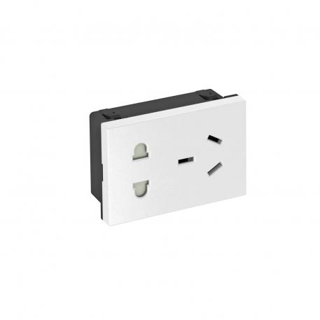 90° socket, China, combination CN-NEMA-EURO, single