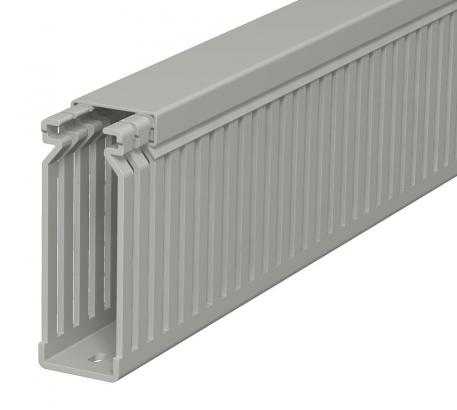 Wiring trunking, type LK4 80025 2000 | 25 | 80 | Base perforation | Stone grey; RAL 7030